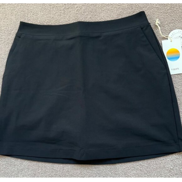 NEW - Vuori - Meta Skirt - Black - Picture 1 of 9